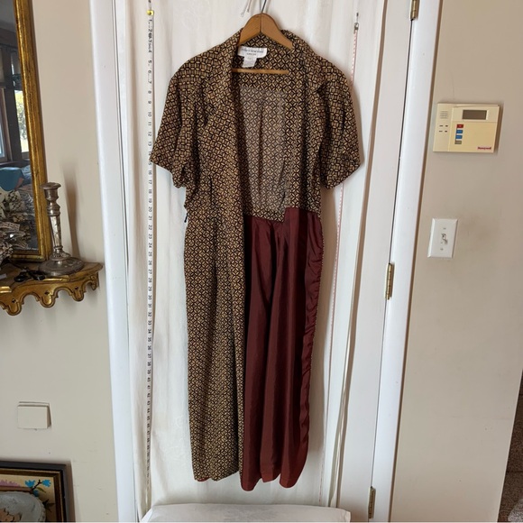 Vintage Silk Jones New York Wrap Dress - Picture 3 of 7